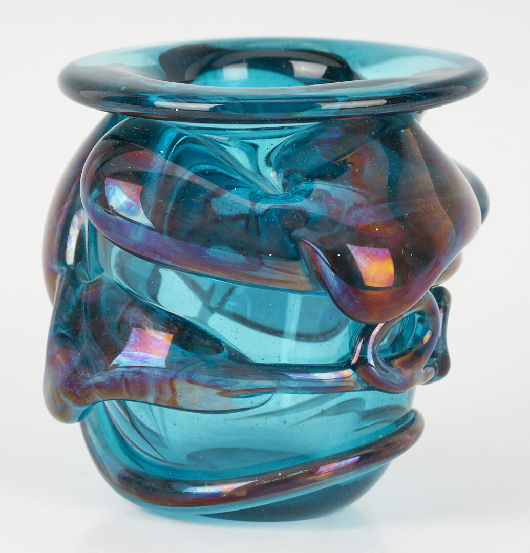 Lot 823: Michael Taylor Studio Art Glass Vase