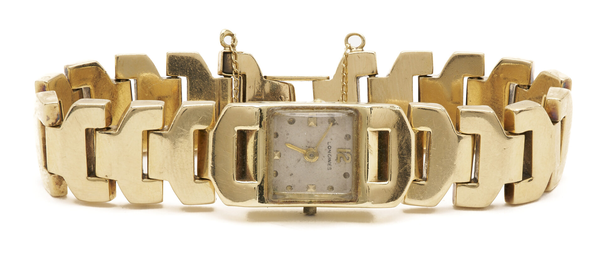 Lot 832: 14K Gold Longines Watch