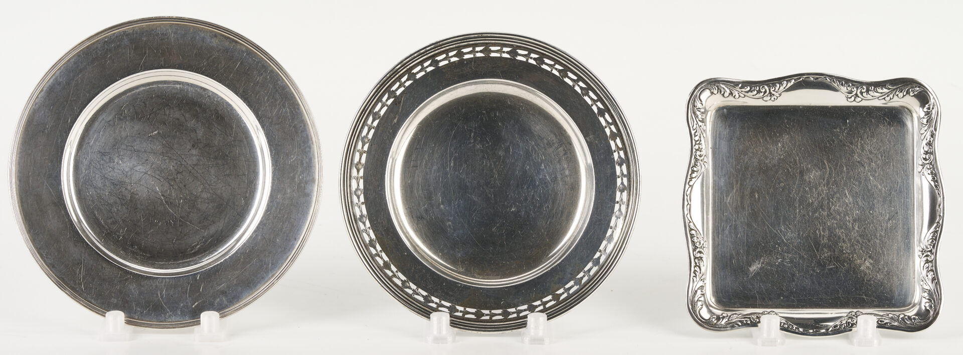 Lot 860: 8 Sterling Silver Holloware Pieces