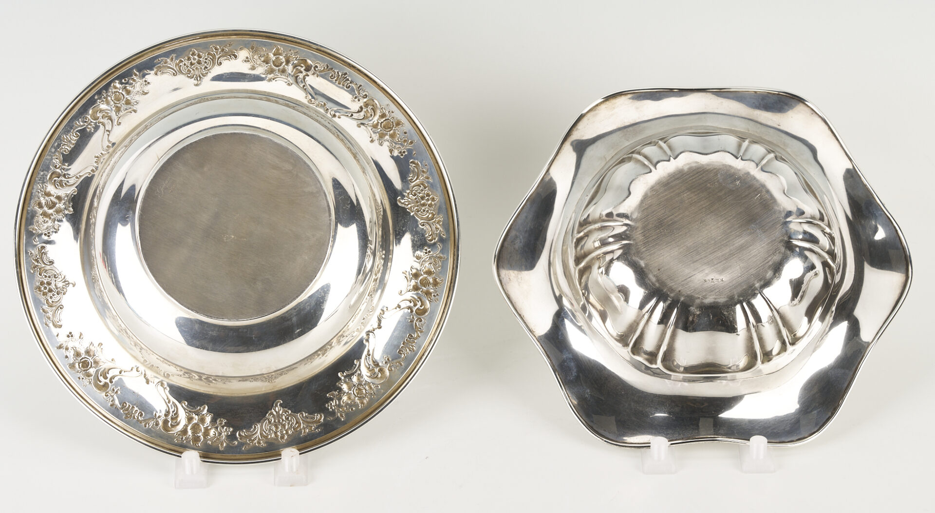 Lot 860: 8 Sterling Silver Holloware Pieces