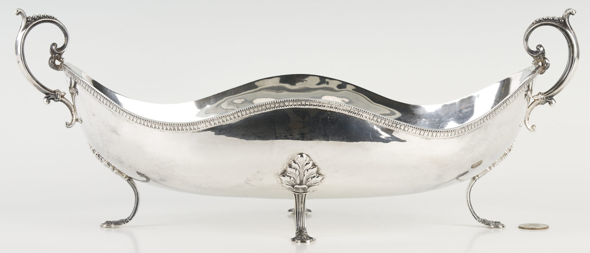 Lot 867: Camusso Sterling Silver Center Bowl