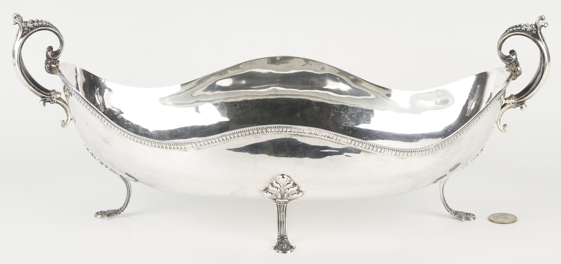 Lot 867: Camusso Sterling Silver Center Bowl