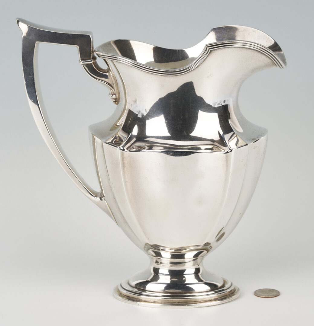 Lot 871: Gorham Sterling Water Pitcher