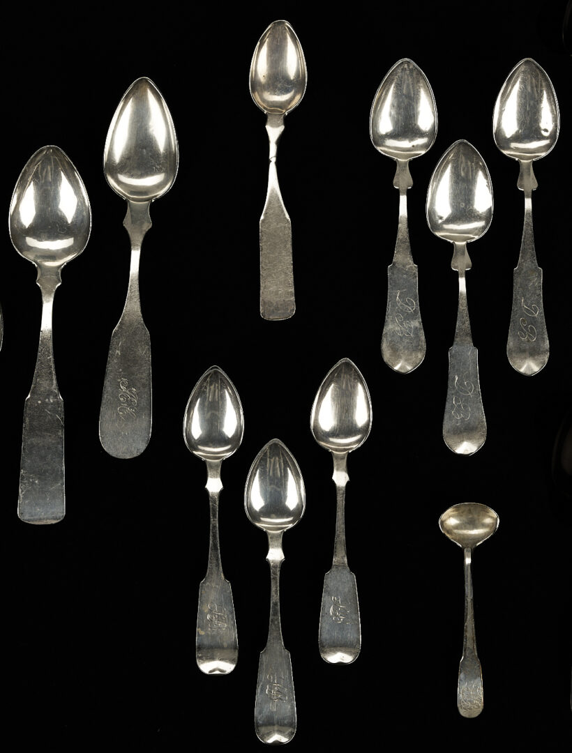 Lot 883: 26 Assorted Coin Silver Spoons including KY