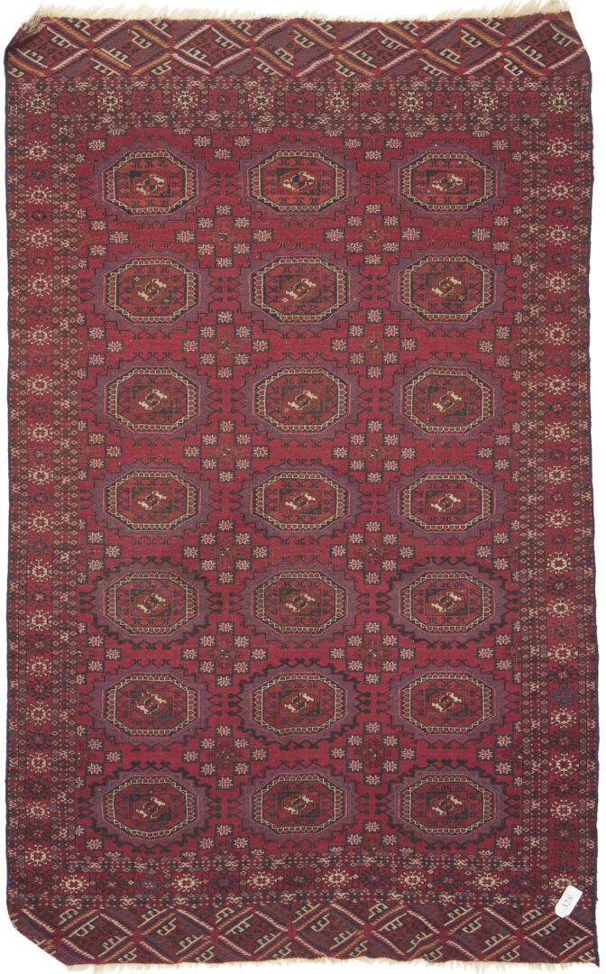 Lot 887: Antique Tekke Turkmen Main Carpet