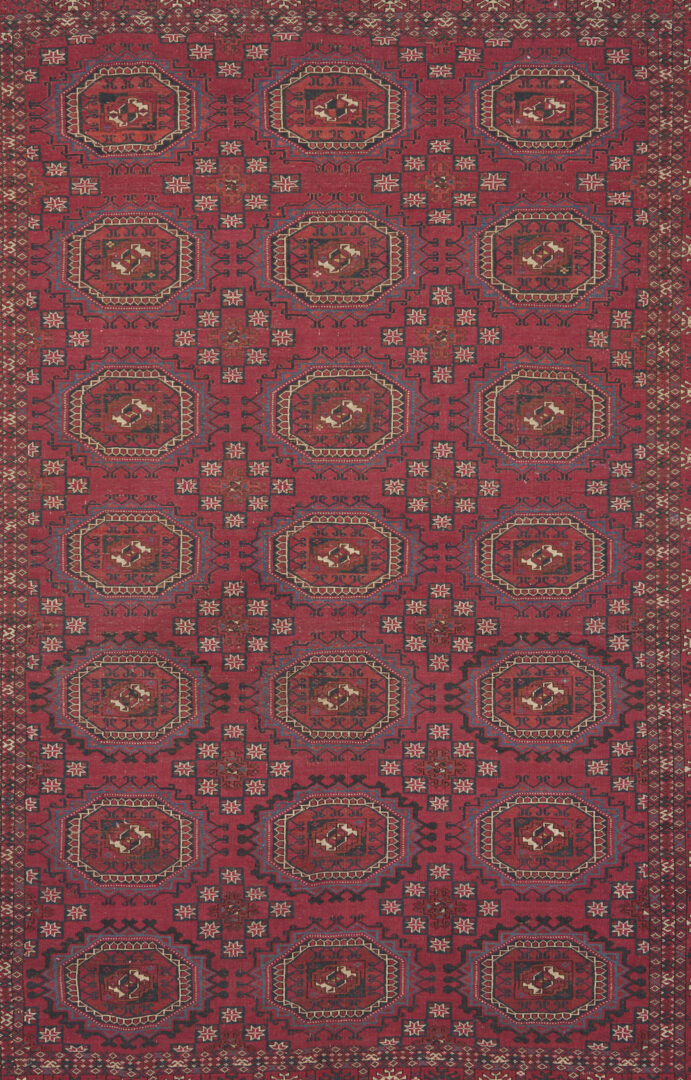 Lot 887: Antique Tekke Turkmen Main Carpet