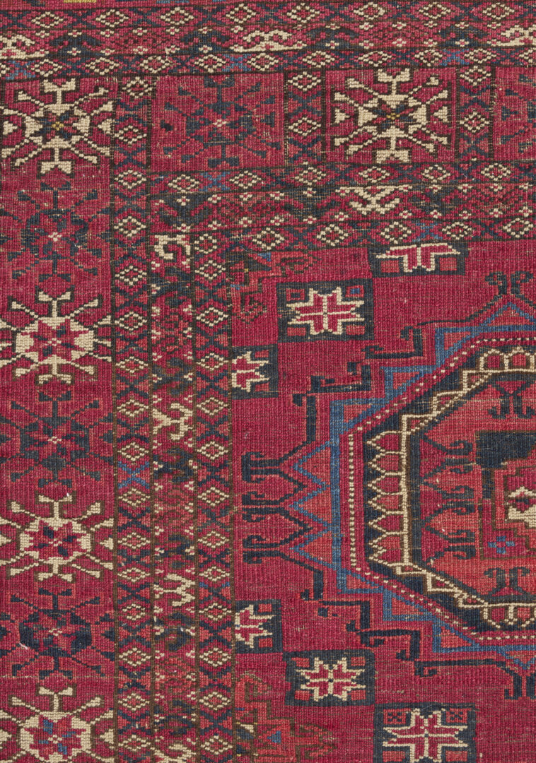 Lot 887: Antique Tekke Turkmen Main Carpet