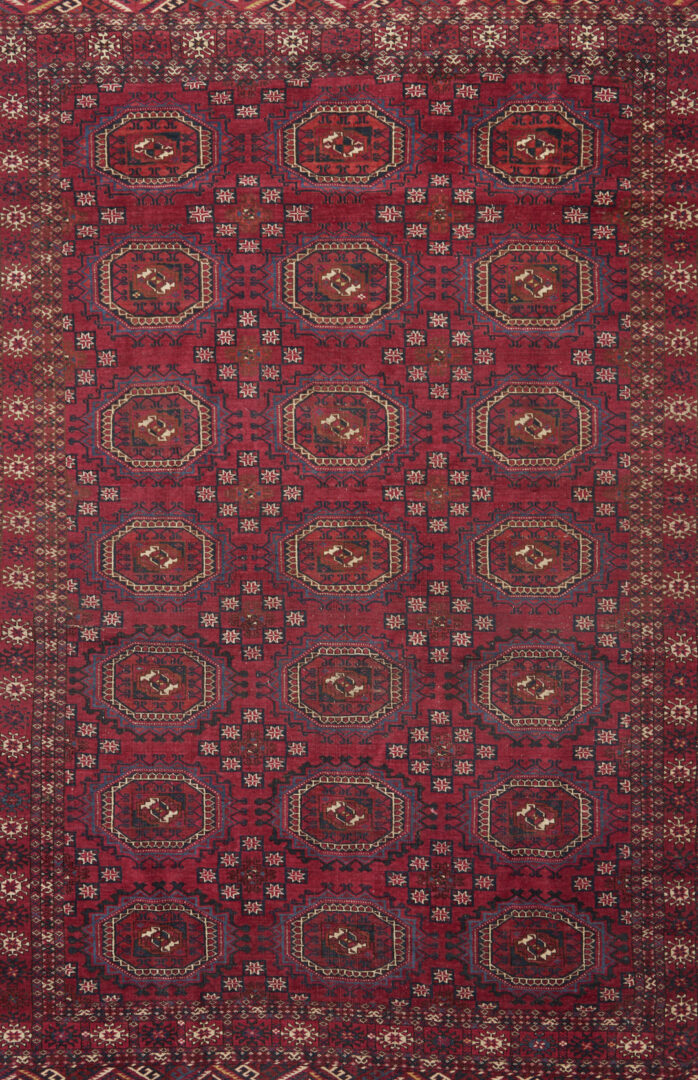 Lot 887: Antique Tekke Turkmen Main Carpet