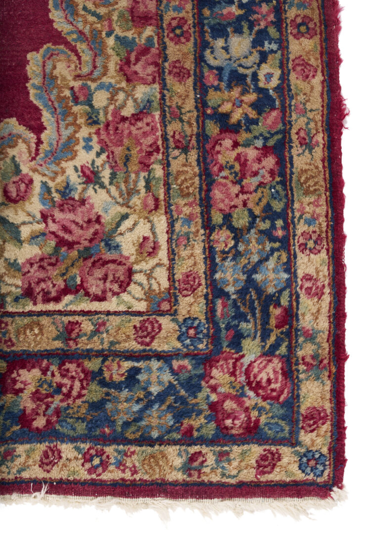 Lot 888: Persian Kirman or Kermen Rug, Lavar Design