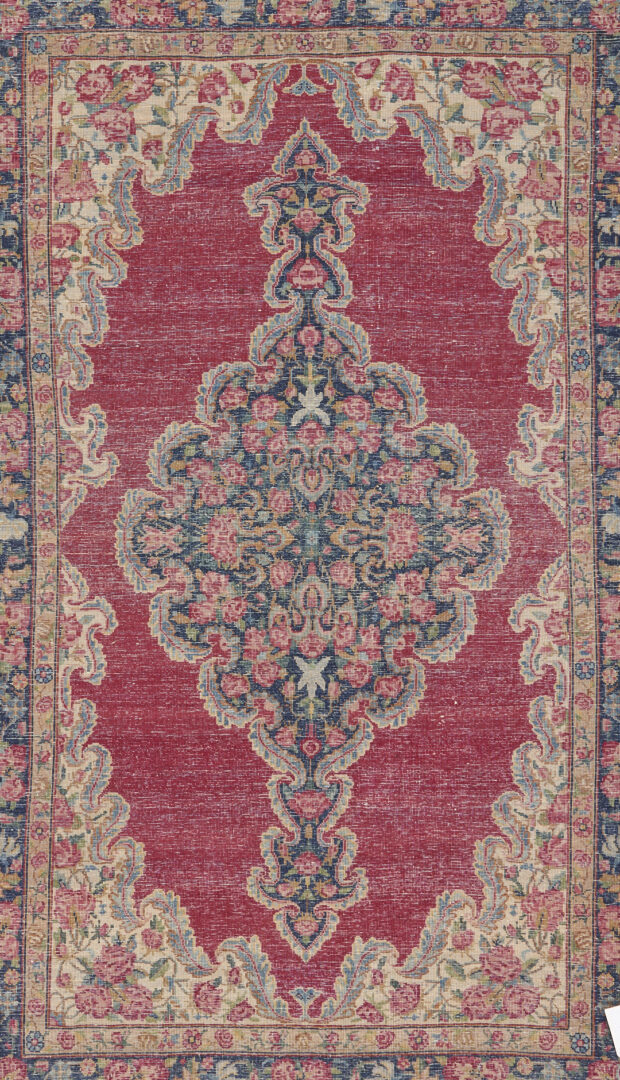 Lot 888: Persian Kirman or Kermen Rug, Lavar Design