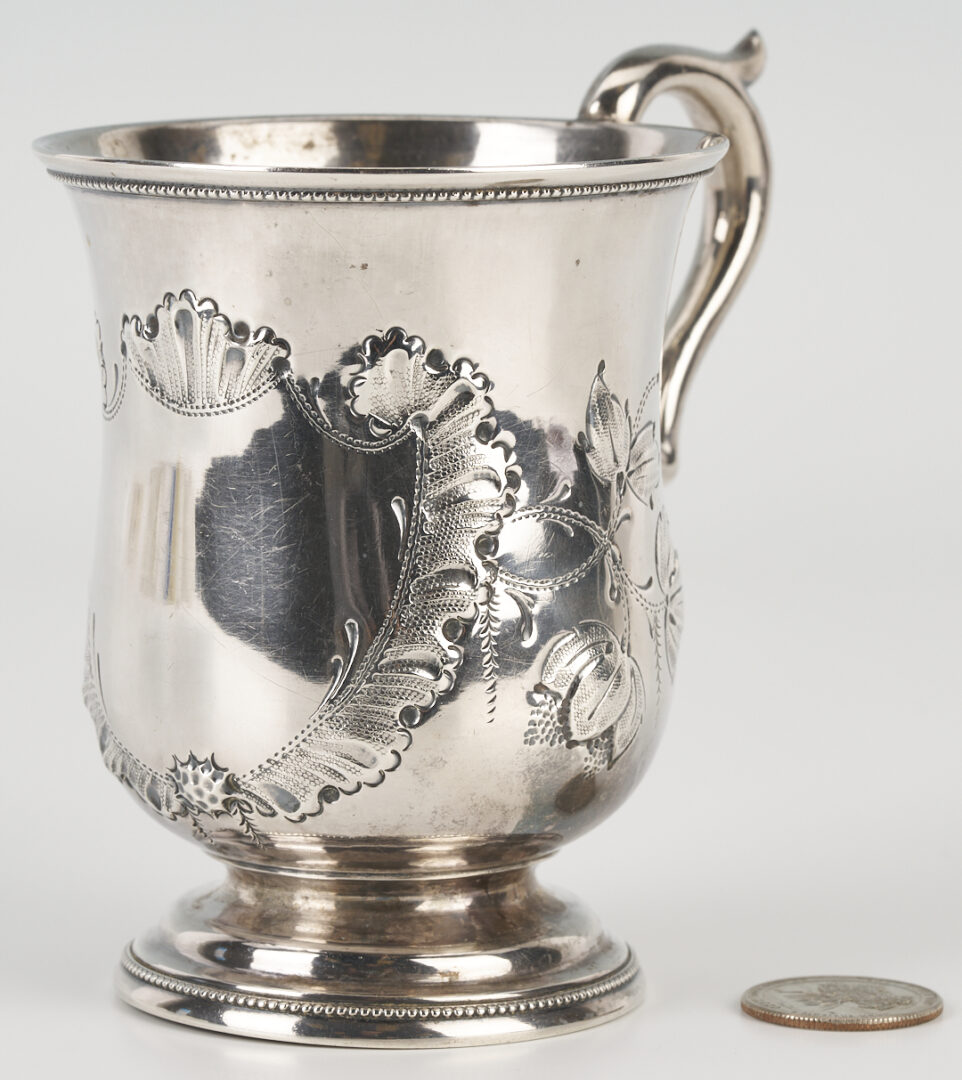 Lot 88: Gowdy Tennessee Coin Silver Cup