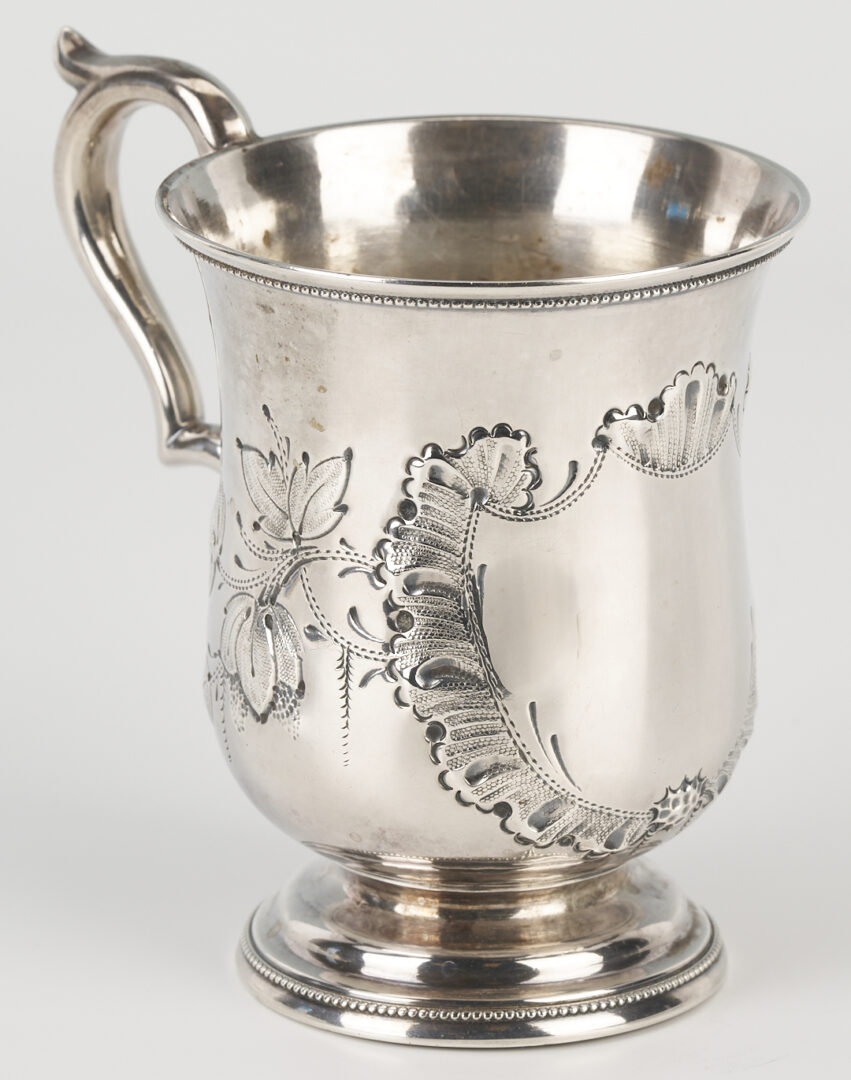 Lot 88: Gowdy Tennessee Coin Silver Cup