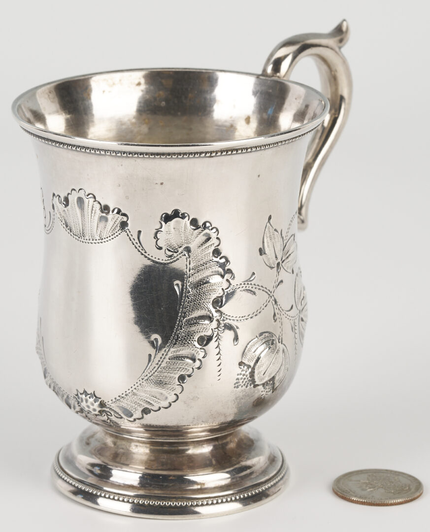 Lot 88: Gowdy Tennessee Coin Silver Cup