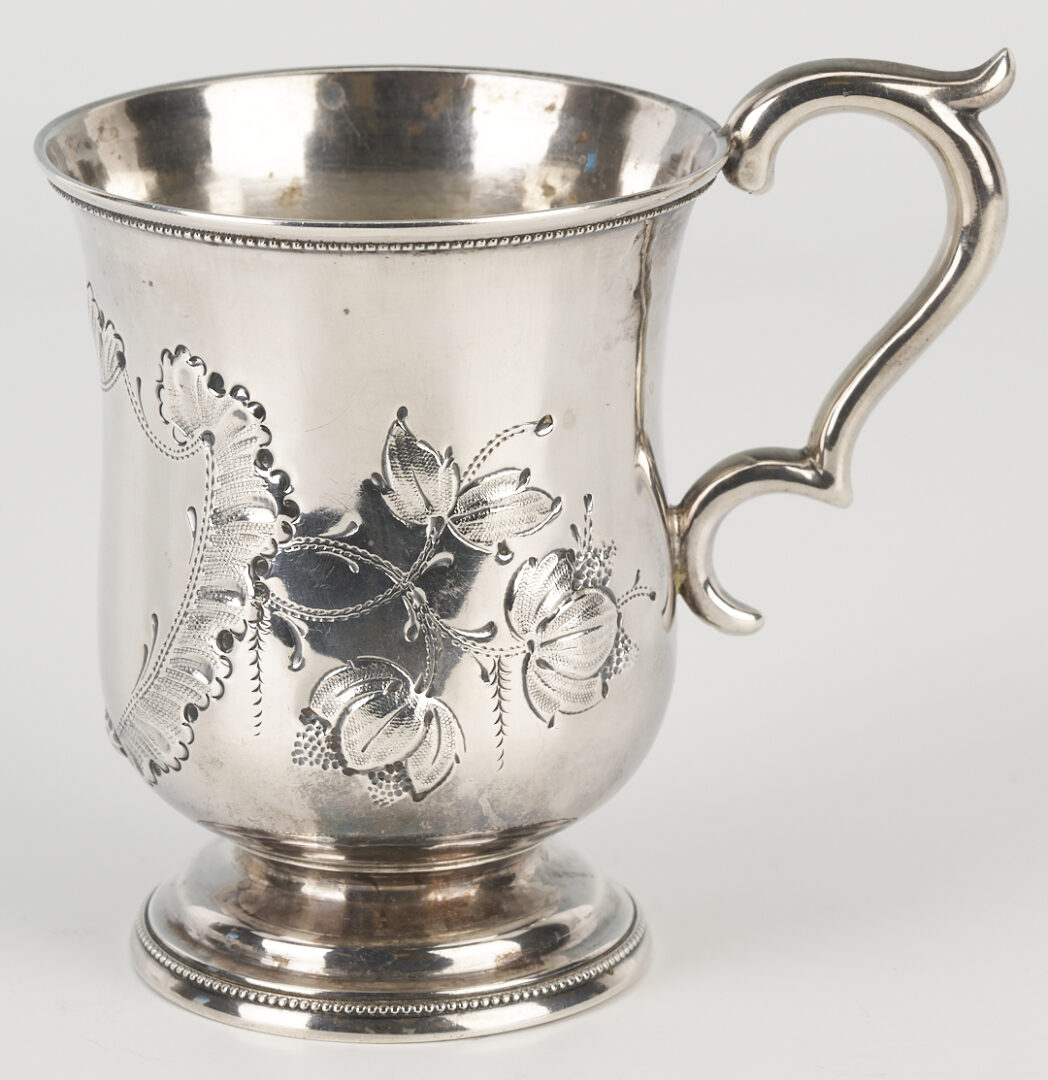 Lot 88: Gowdy Tennessee Coin Silver Cup