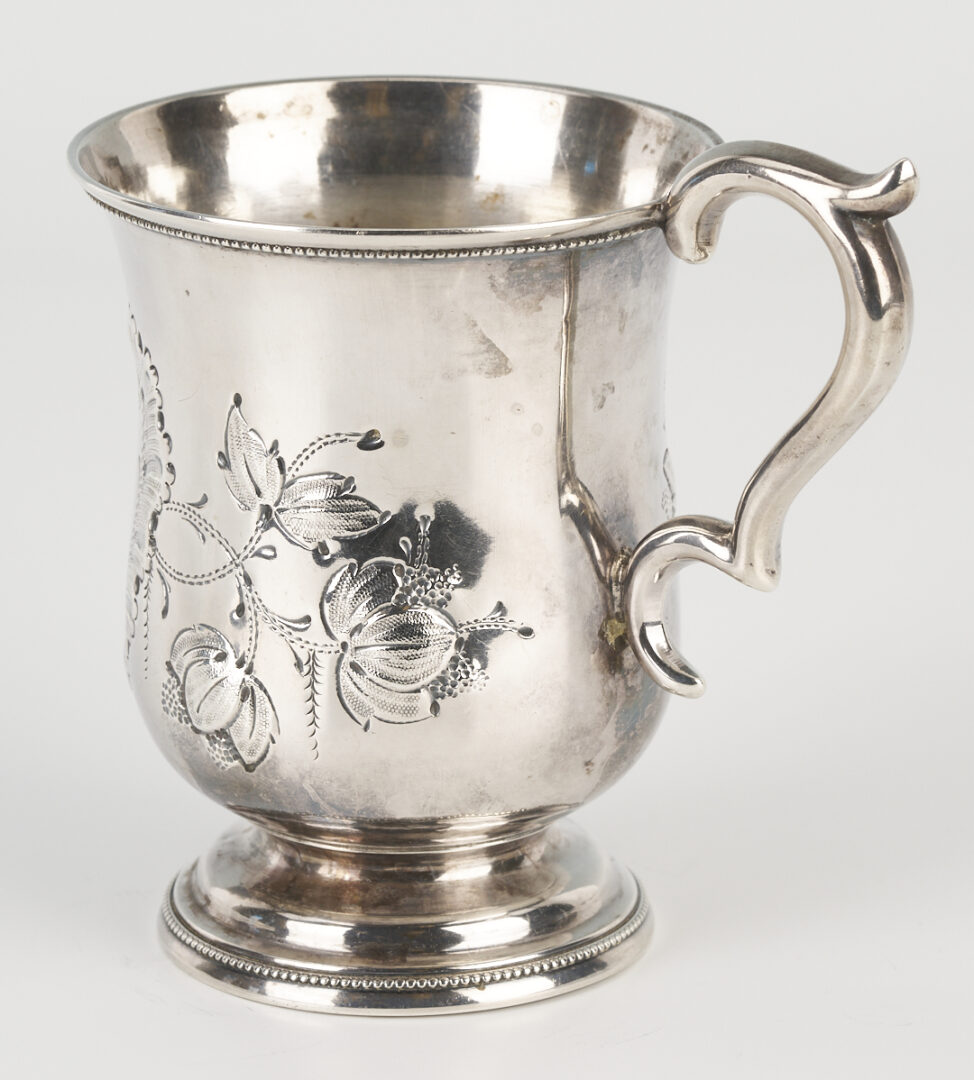 Lot 88: Gowdy Tennessee Coin Silver Cup