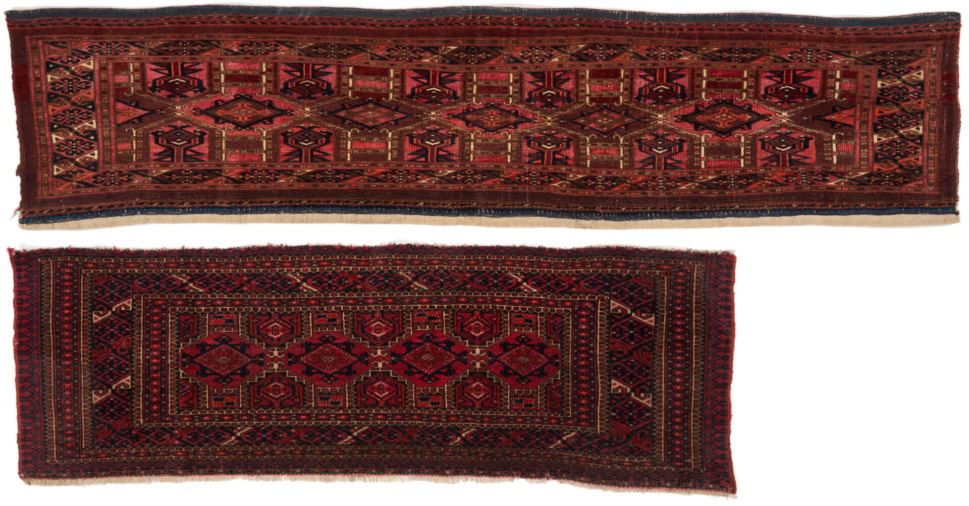 Lot 891: 2 Antique Saryk Turkmen Torbas