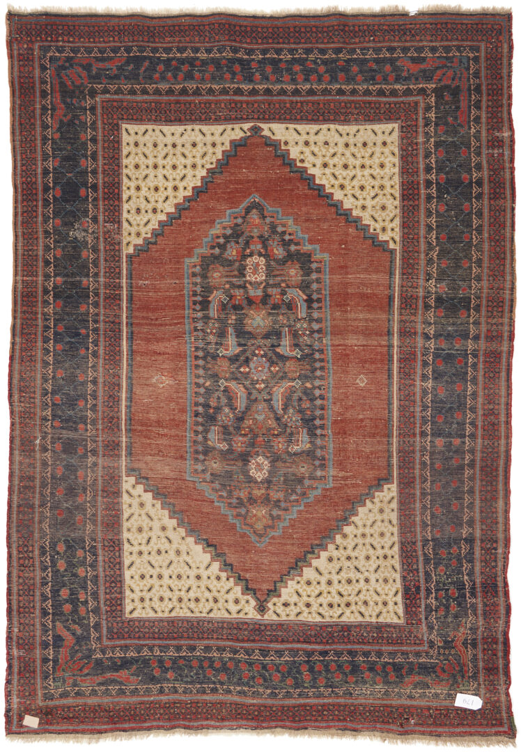 Lot 896: Antique Central Persian Floor Rug