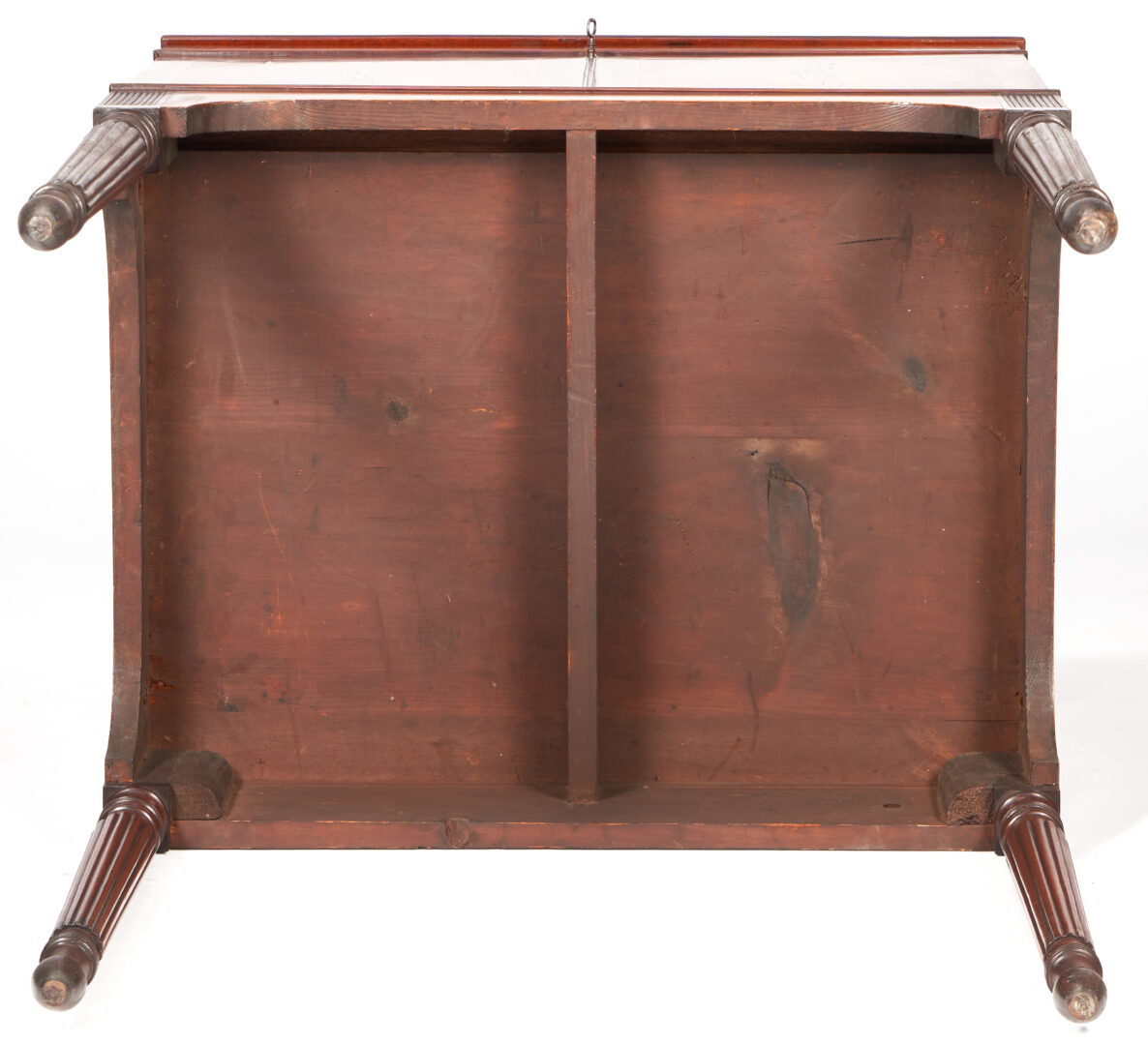 Lot 911: George III Inlaid Mahogany Standing or Collector's Desk