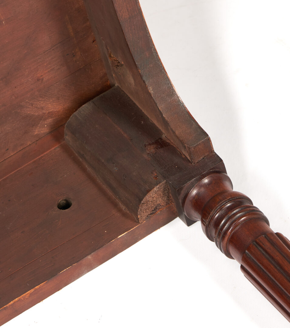 Lot 911: George III Inlaid Mahogany Standing or Collector's Desk