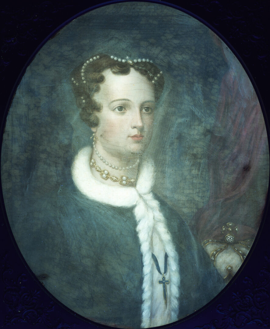 Lot 926: O/C Portrait of Mary Queen of Scots, After John Watson Gordon