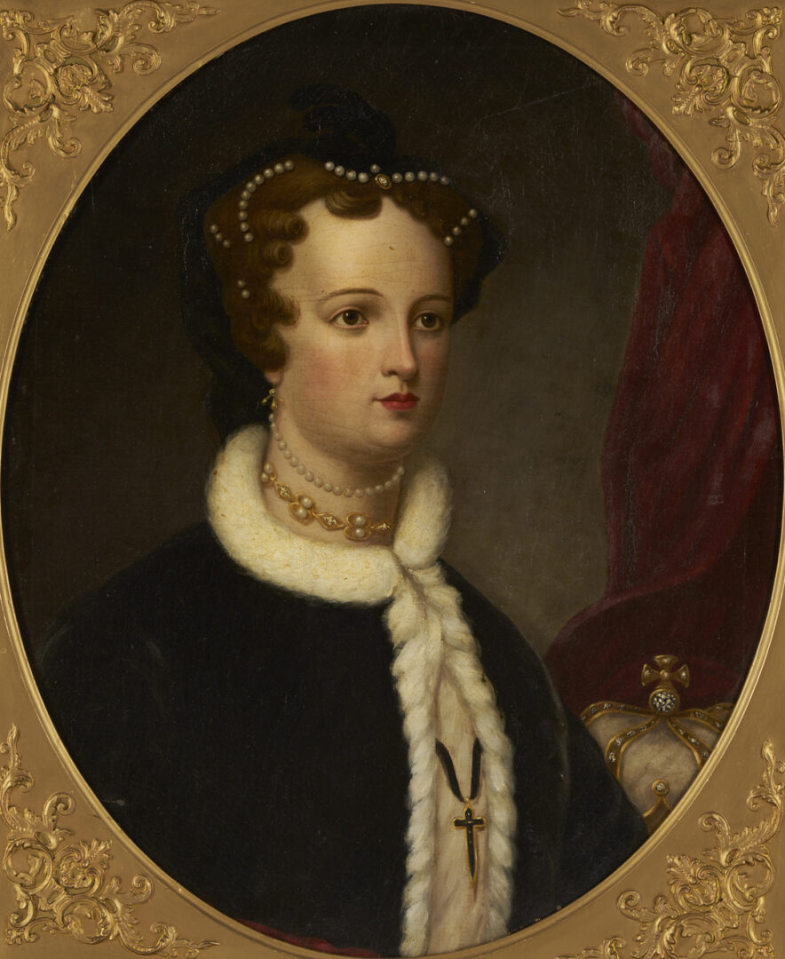 Lot 926: O/C Portrait of Mary Queen of Scots, After John Watson Gordon