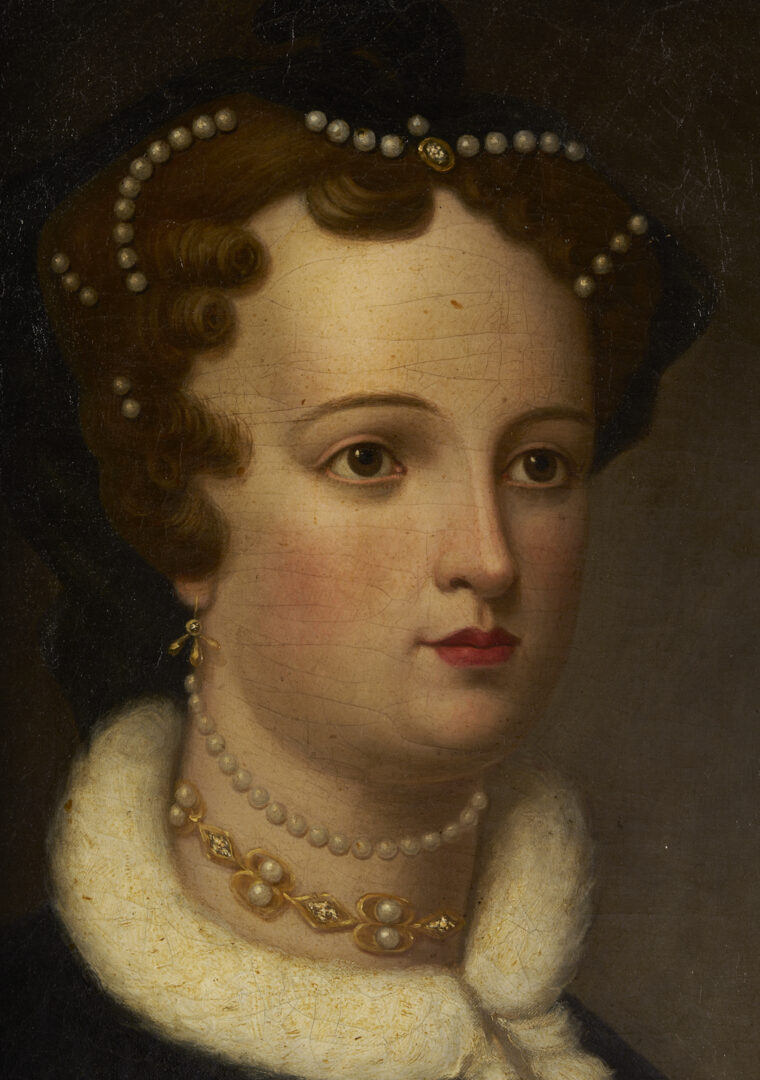 Lot 926: O/C Portrait of Mary Queen of Scots, After John Watson Gordon