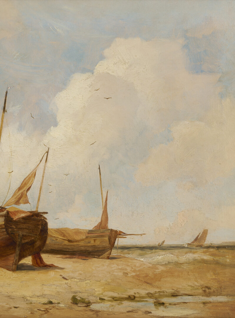 Lot 938: George Vicat Cole English Coastal Landscape Painting