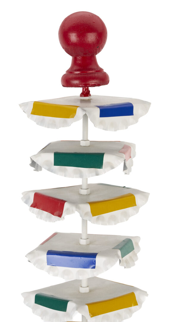 Lot 978: Vollis Simpson Bottlecap Whirligig