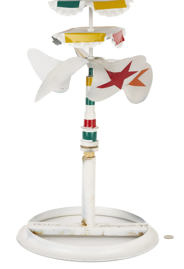 Lot 978: Vollis Simpson Bottlecap Whirligig