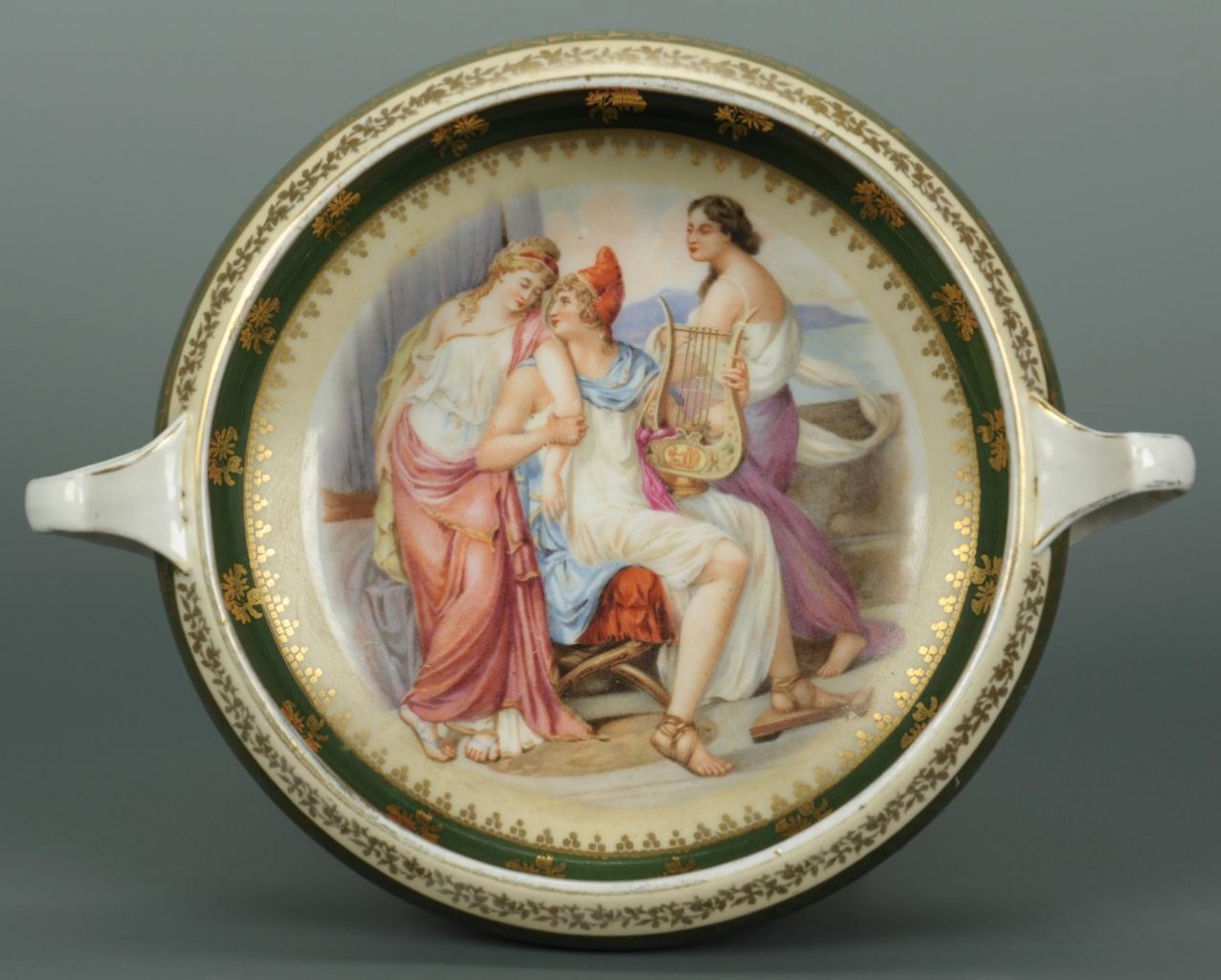 Lot 124: Imperial Russian Porcelain Bowl, Gardner