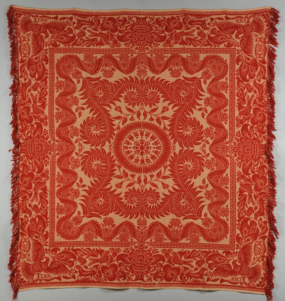 Lot 134: East TN Red and White Maryville Woolen Mill Co. Co