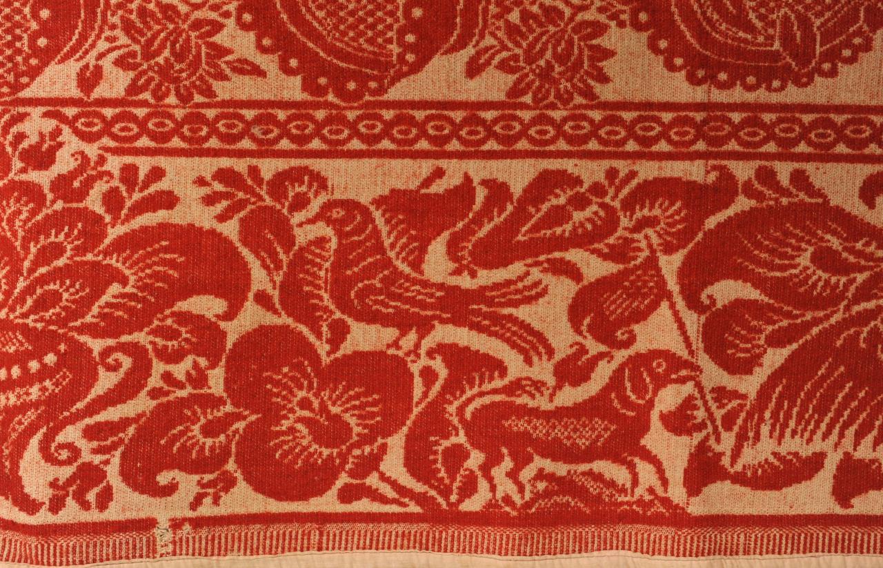 Lot 134: East TN Red and White Maryville Woolen Mill Co. Co