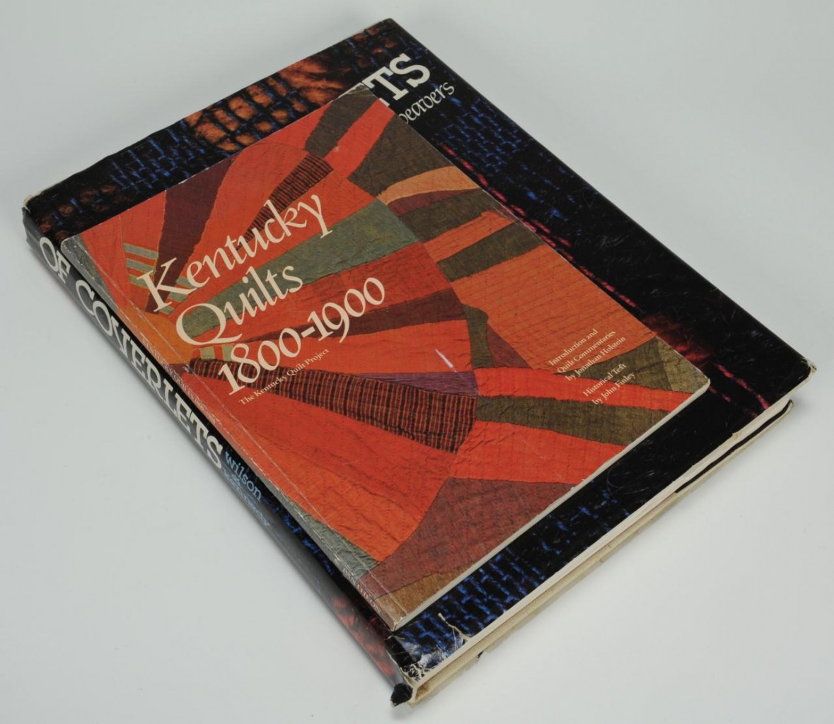 Lot 137: Textile Books, Of Coverlets & Kentucky Quilts
