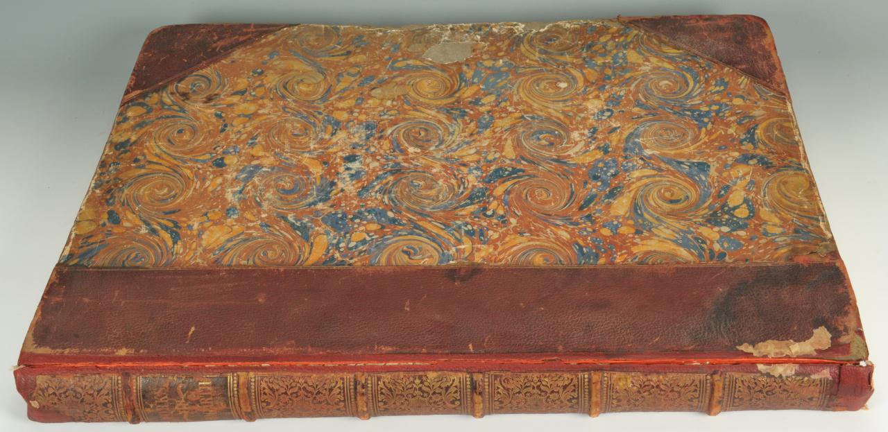 Lot 159: Large Folio Book of William Hogarth Prints