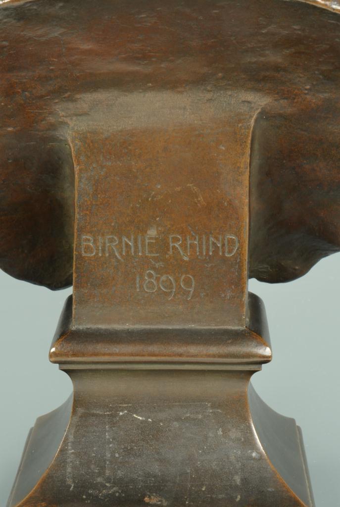 Lot 172: William Birnie Rhind Bronze Bust of a Man