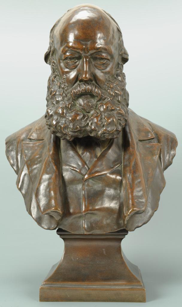 Lot 172: William Birnie Rhind Bronze Bust of a Man