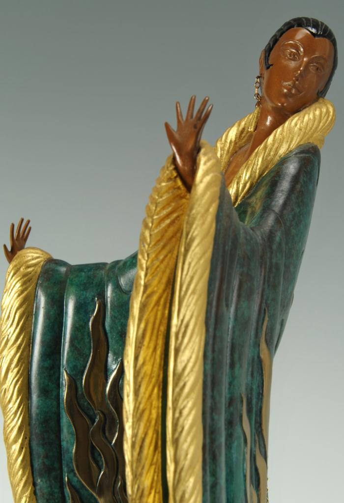 Lot 175: Original Erte Bronze, Femme De Luxe