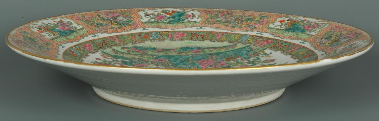Lot 20: Large 18 in Chinese Famille Rose Charger, early 19