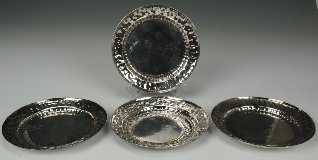 Lot 227: Grouping of Asian Silver Table Items, 6 total