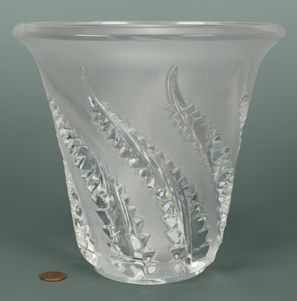 Lot 232: Lalique Fern Vase