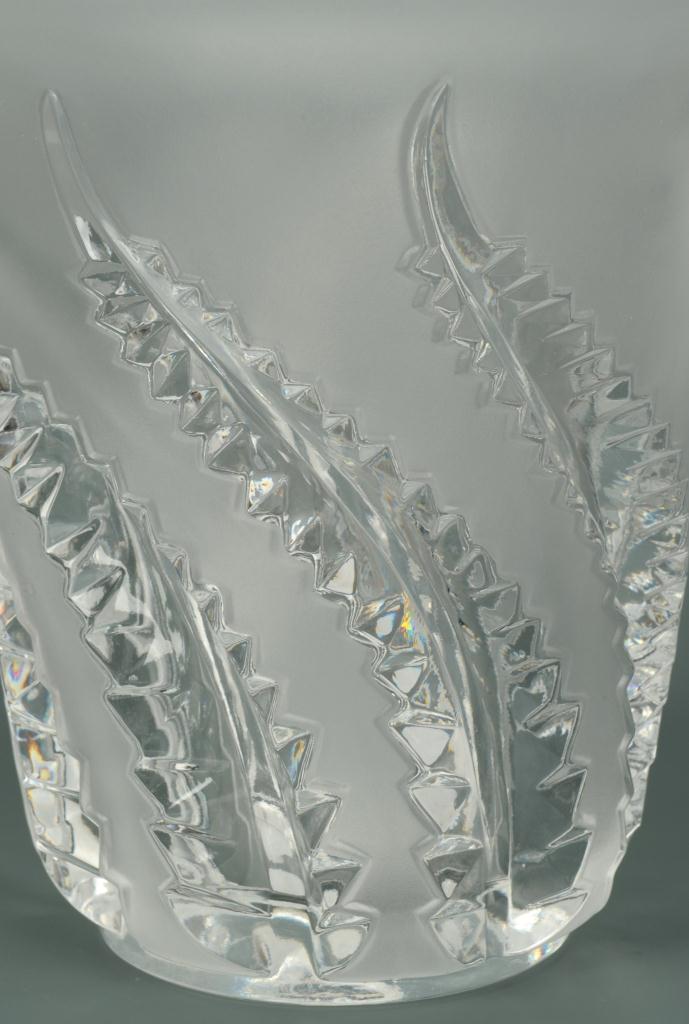 Lot 232: Lalique Fern Vase