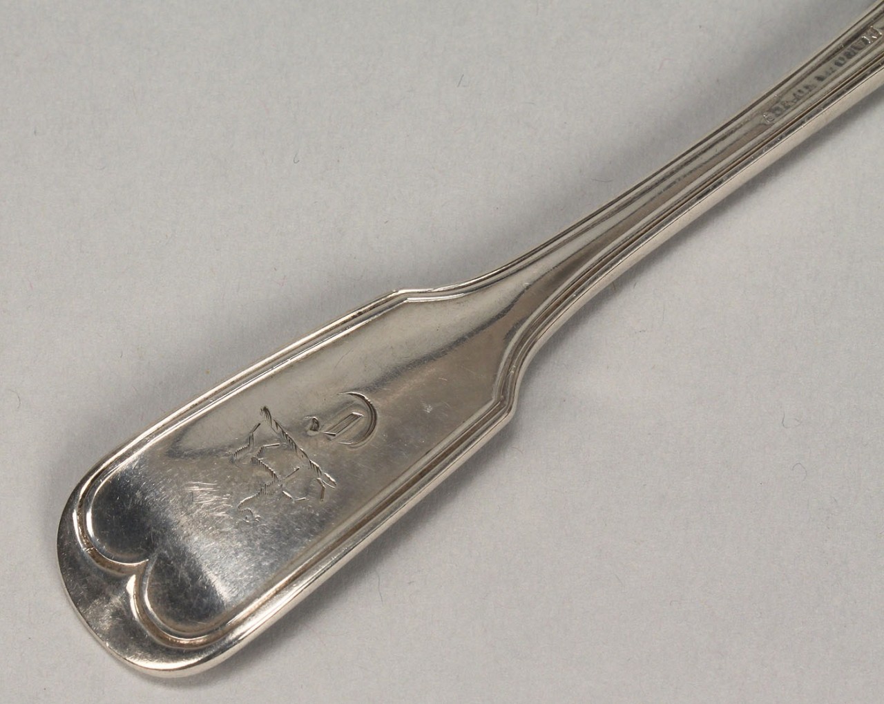 Lot 254: 13 American Coin Silver Forks Marquand, Wilson