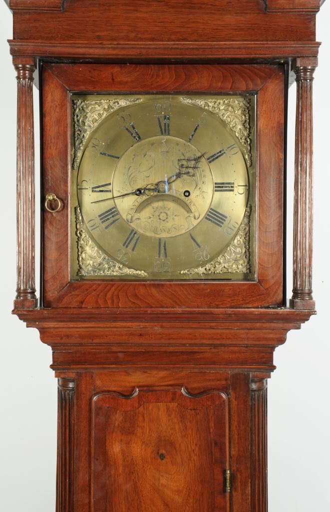 Lot 290: George III Clock William Taylor Whitehaven Works