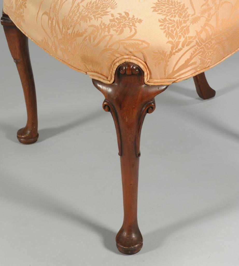 Lot 294: George II Backstool and Hepplewhite Side Chair