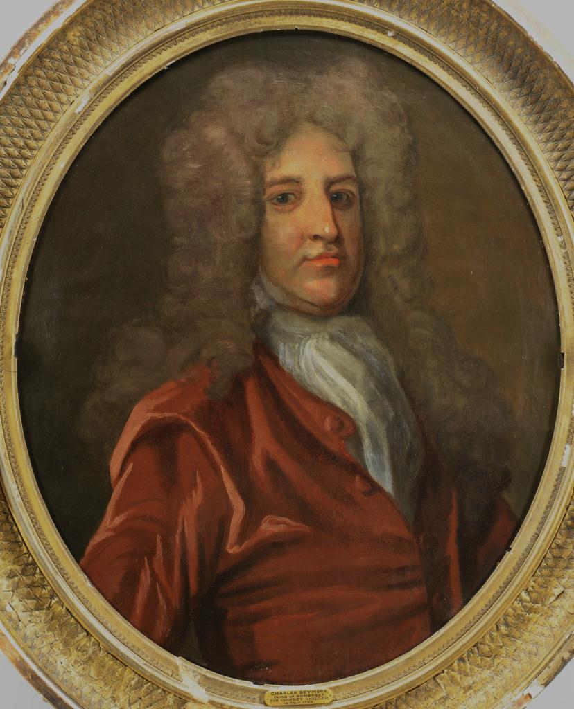 Lot 327: Portrait of Charles Seymour, after Kneller
