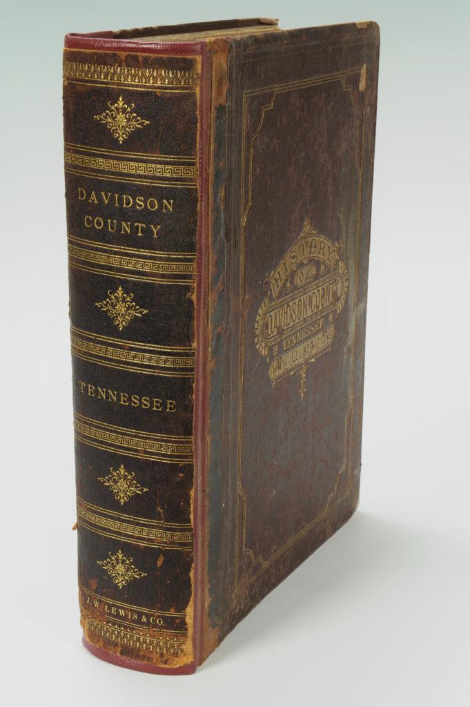 Lot 363: 2 Nashville TN Books Inc. History of Davidson Co.