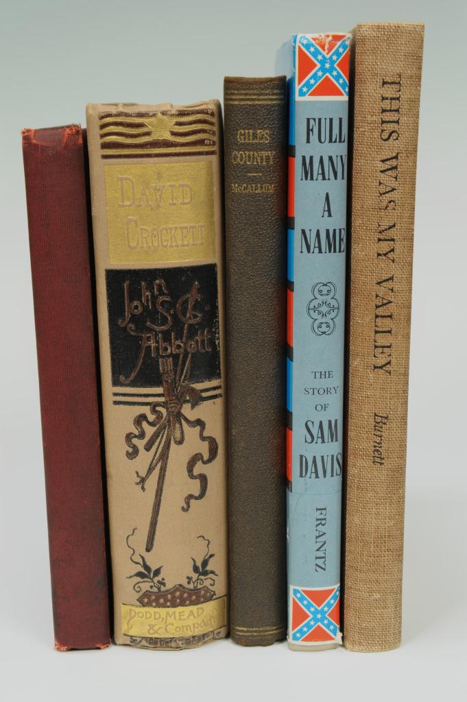 Lot 366: Lot of 5 books, Southern historical subjects