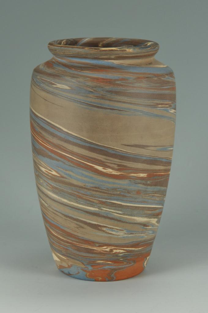 Lot 410: 2 Niloak Mission Ware Vases