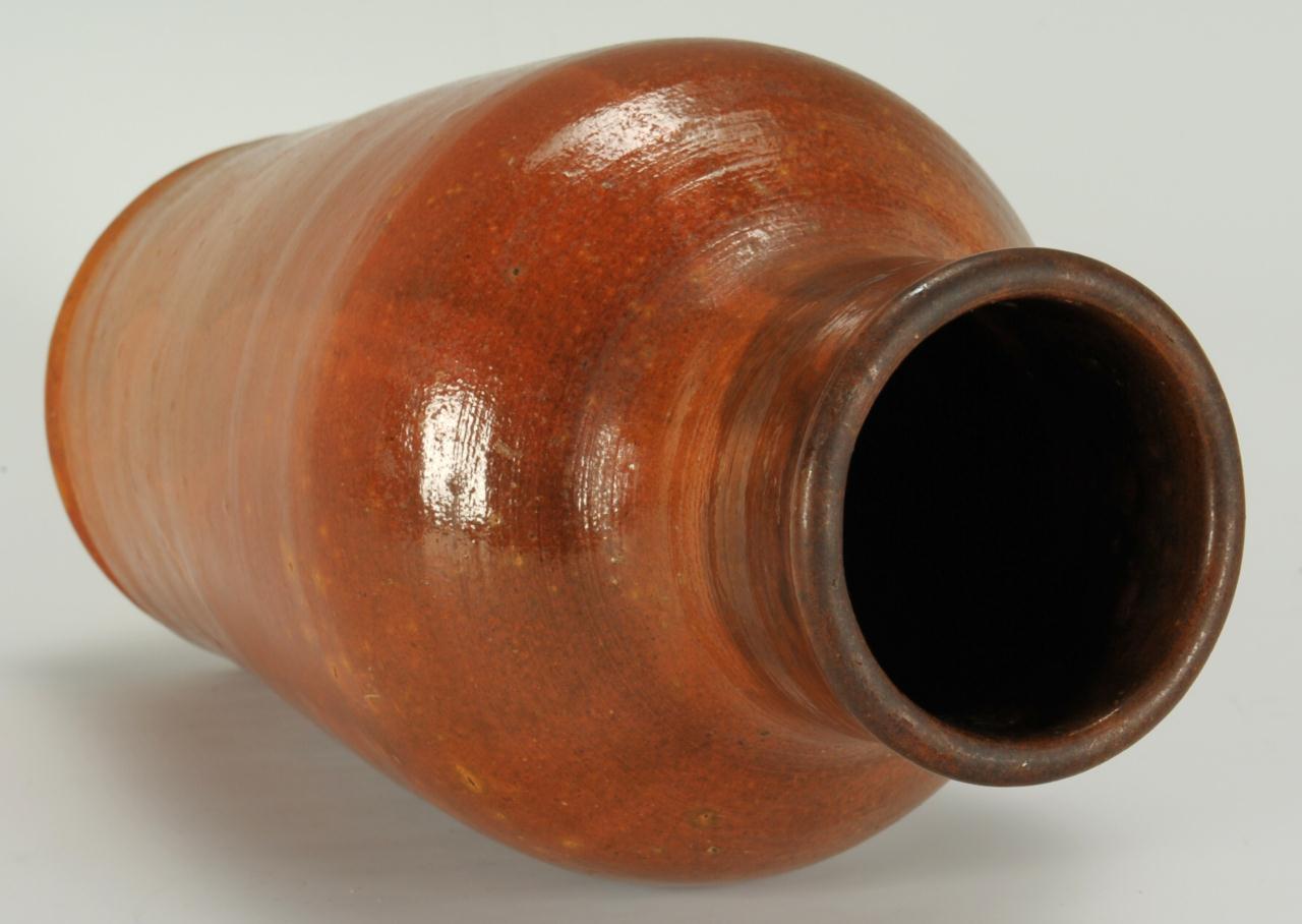 Lot 418: North Carolina Pottery Vase, Walter Owen