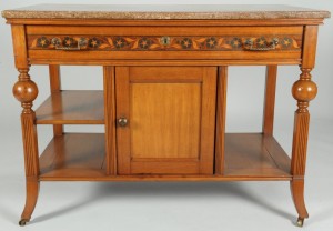 Lot 550: Arts and Crafts Style Table